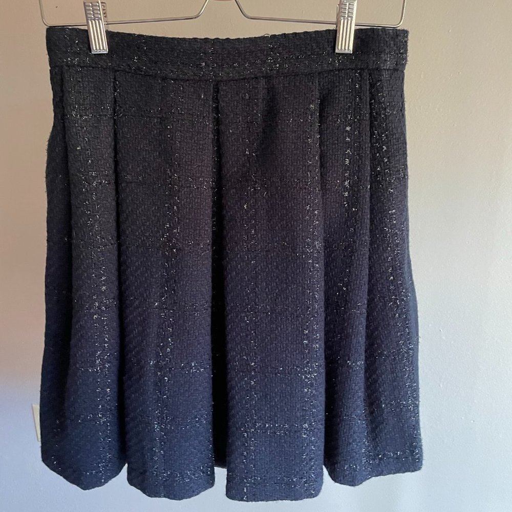 Banana Republic Navy Flare Mini Skirt, Size 2